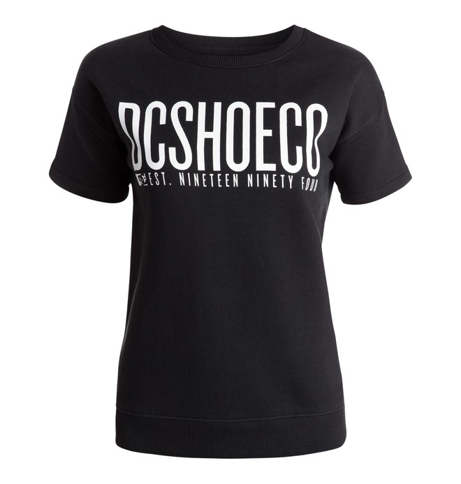 Dewdney EDJSF03010 0 Dewdney - Short Sleeve Crew-Neck Sweatshirt EDJSF03010 DC Shoes