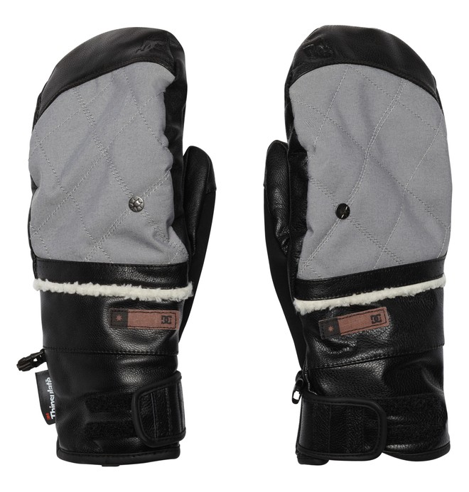 dcshoes, Women's Sugga W 15 Gloves, CAVIAR (kvk0) 0 Women's Sugga W 15 Gloves EDJTH00005 DC Shoes