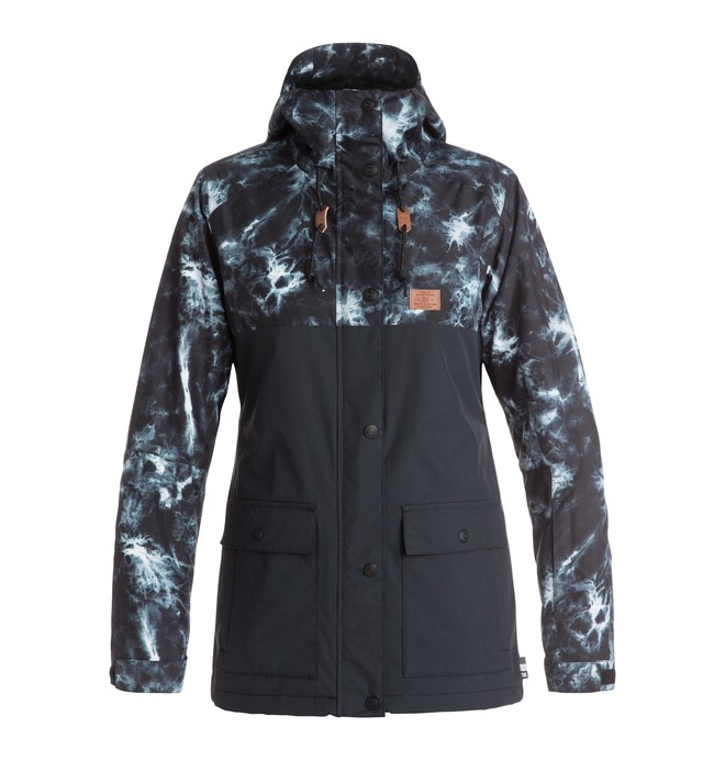 dcshoes, Cruiser - Snow Jacket, TIE DYE (wbbw) 0 Cruiser - Snow Jacket White EDJTJ03020 DC Shoes