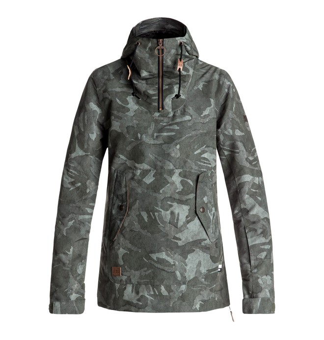 dcshoes, Skyline - Snow Jacket, BRITISH CAMO GREEN WOMEN (gqm7) 0 Skyline - Snow Jacket EDJTJ03029 DC Shoes