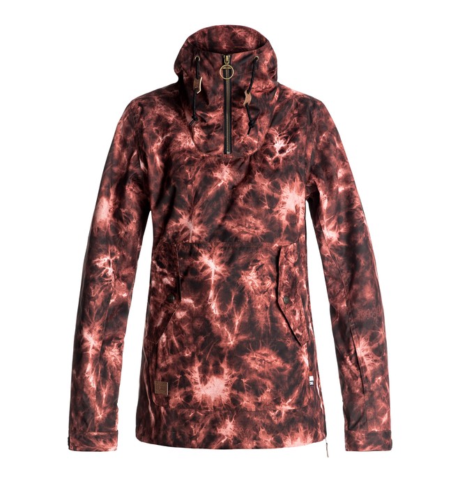 dcshoes, Skyline - Veste de snow, BURNT HENNA TIE DYE (rrj6) 0 Skyline - Veste de snow Rouge EDJTJ03029 DC Shoes