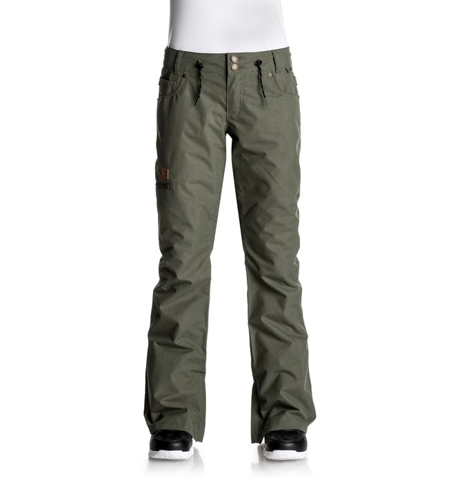 dcshoes, Viva - Snow Pants, BEETLE (gqm0) 0 Viva - Snow Pants Green EDJTP03012 DC Shoes