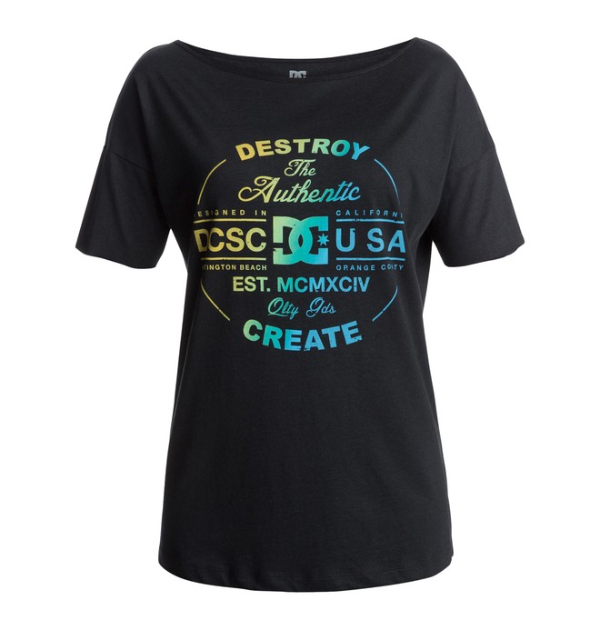 Wallace Wmn Tee EDJZT03021 0 Wallace Wmn Tee EDJZT03021 DC Shoes