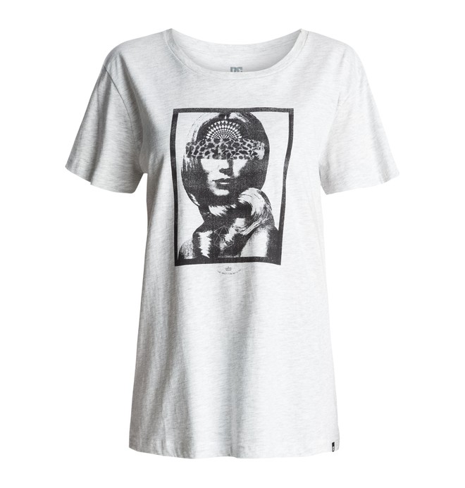 dcshoes, No Man - T-Shirt, LIGHT HEATHER GREY (seyh) 0 No Man - T-Shirt Grey EDJZT03050 DC Shoes