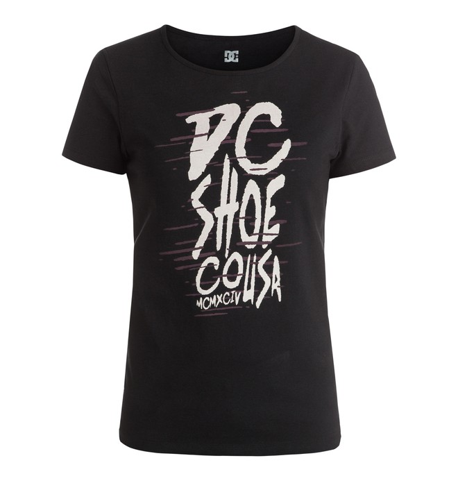 dcshoes, Wild Flow - T-Shirt, BLACK (kvj0) 0 Wild Flow - T-Shirt EDJZT03073 DC Shoes