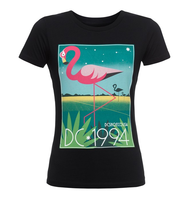 dcshoes, Key Bay - T-Shirt, BLACK (kvj0) 0 Key Bay - T-Shirt EDJZT03086 DC Shoes