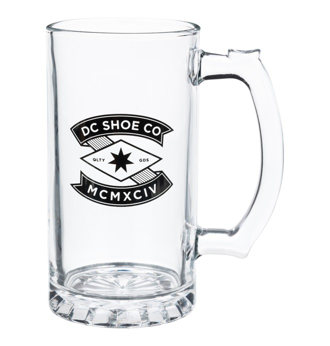 dcshoes, DC Mug - Stein Glass, BLACK (kvj0) 0 DC Mug - Stein Glass EDYAA03068 DC Shoes