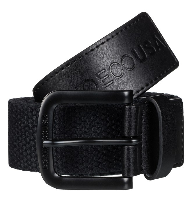 dcshoes, Fabrics Mix - Ceinture en tissu, BLACK (kvj0) 0 Fabrics Mix - Ceinture en tissu EDYAA03077 DC Shoes