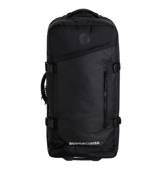 dcshoes, Men's Forager 83L Large Wheeled Suitcase, BLACK (kvj0) 0 Men's Forager 83L Large Wheeled Suitcase Black EDYBL03007 DC Shoes