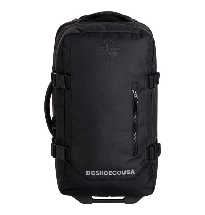 dcshoes, Men's Forager Cabin 56L Wheeled Cabin Bag, BLACK (kvj0) 0 Men's Forager Cabin 56L Wheeled Cabin Bag Black EDYBL03008 DC Shoes