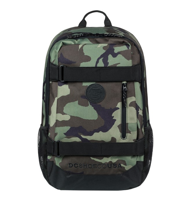 dcshoes, Clocked 18L - Medium Backpack, CAMO (gsr6) 0 Clocked 18L - Medium Backpack Green EDYBP03137 DC Shoes