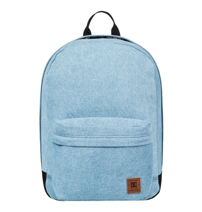 dcshoes, Men's 18.5L Backstack Fabric Medium Backpack, LIGHT BLUE (bfn0) 0 Men's 18.5L Backstack Fabric Medium Backpack Blue EDYBP03145 DC Shoes