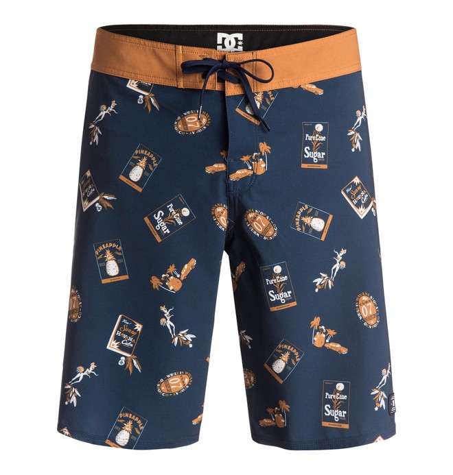dcshoes, Waldwick 20" - Board Shorts, HABANA BLUE IRIS (btl5) 0 Waldwick 20" - Board Shorts EDYBS03041 DC Shoes