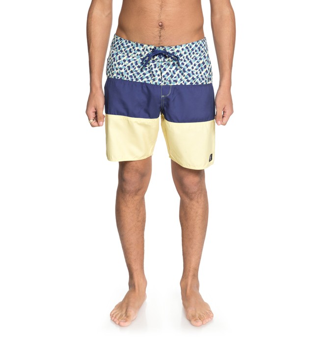 dcshoes, Men's Hot Blocked 18" Boardshorts, SODALITE BLUE (byb0) 0 Men's Hot Blocked 18" Boardshorts Blue EDYBS03069 DC Shoes