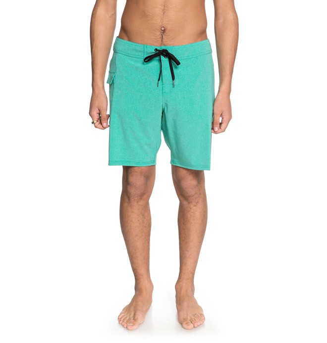 dcshoes, Men's Local Lopa 18" Boardshorts, DEEP GREEN (gqd0) 0 Men's Local Lopa 18" Boardshorts Green EDYBS03073 DC Shoes