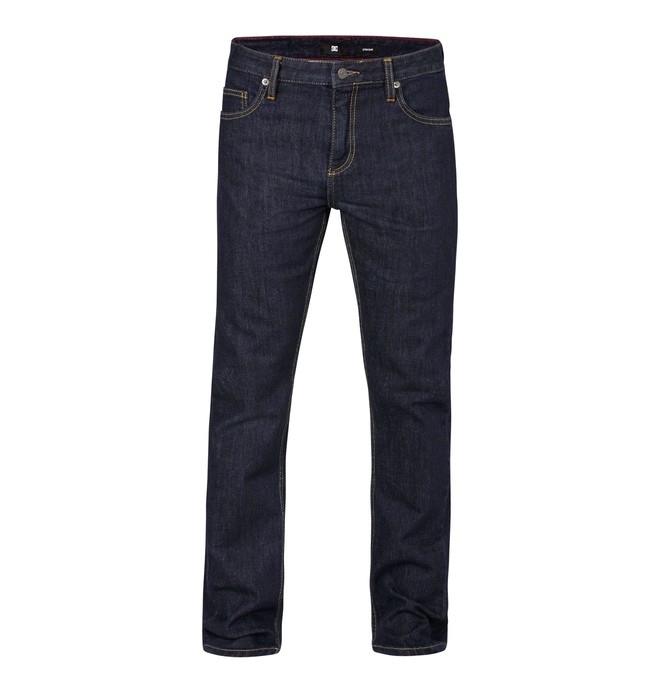 dcshoes, Men's Worker Straight 32" Indigo Rinse Jeans, INDIGO RINSE (ktww) 0 Men's Worker Straight 32" Indigo Rinse Jeans EDYDP03007 DC Shoes