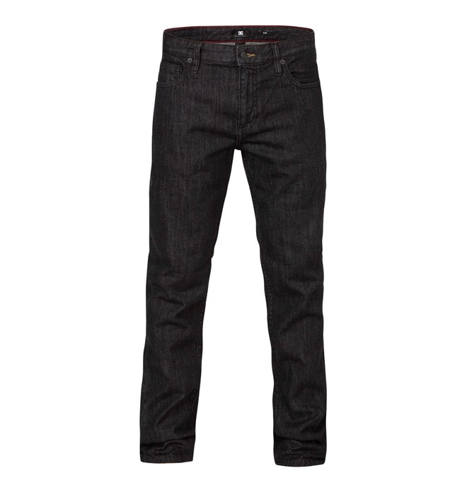 dcshoes, Men's Worker Slim 32" Inseam Jeans, BLACK RINSE (bspw) 0 Men's Worker Slim 32" Inseam Jeans EDYDP03019 DC Shoes