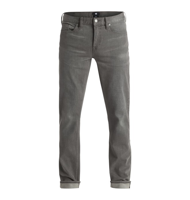 dcshoes, Washed Slim Fit 32" - Jean, LIGHT GREY (sjpw) 0 Washed Slim Fit 32" - Jean EDYDP03202 DC Shoes