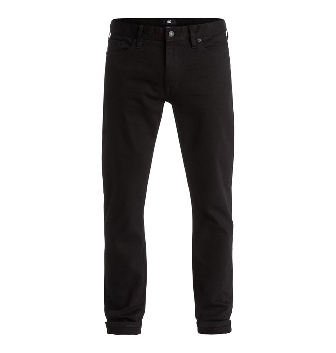 dcshoes, Worker Straight Fit 32" - Jeans, BLACK BLACK RINSE (kvdw) 0 Worker Straight Fit 32" - Jeans Black EDYDP03216 DC Shoes