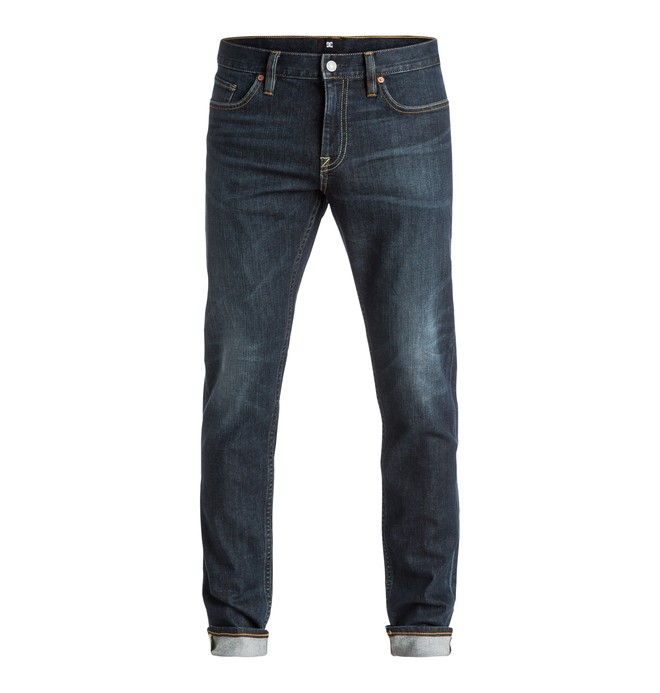dcshoes, Washed Dark Stone - Slim Fit Jeans, DARK STONE (btlw) 0 Washed Dark Stone - Slim Fit Jeans EDYDP03250 DC Shoes