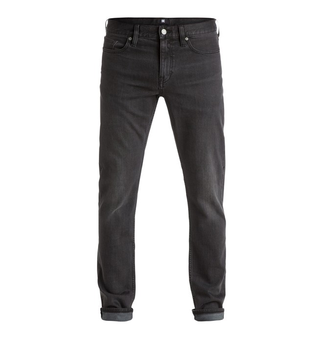 dcshoes, Washed Medium Grey - Slim Fit Jeans, MEDIUM GREY (kpvw) 0 Washed Medium Grey - Slim Fit Jeans EDYDP03254 DC Shoes
