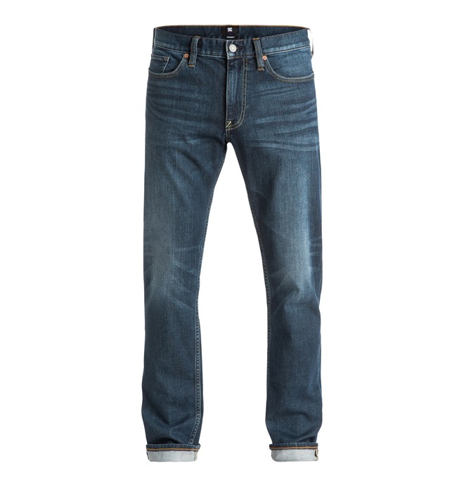 dcshoes, Washed Medi Stone - Straight Fit Jeans, MEDIUM STONE (bntw) 0 Washed Medi Stone - Straight Fit Jeans EDYDP03262 DC Shoes