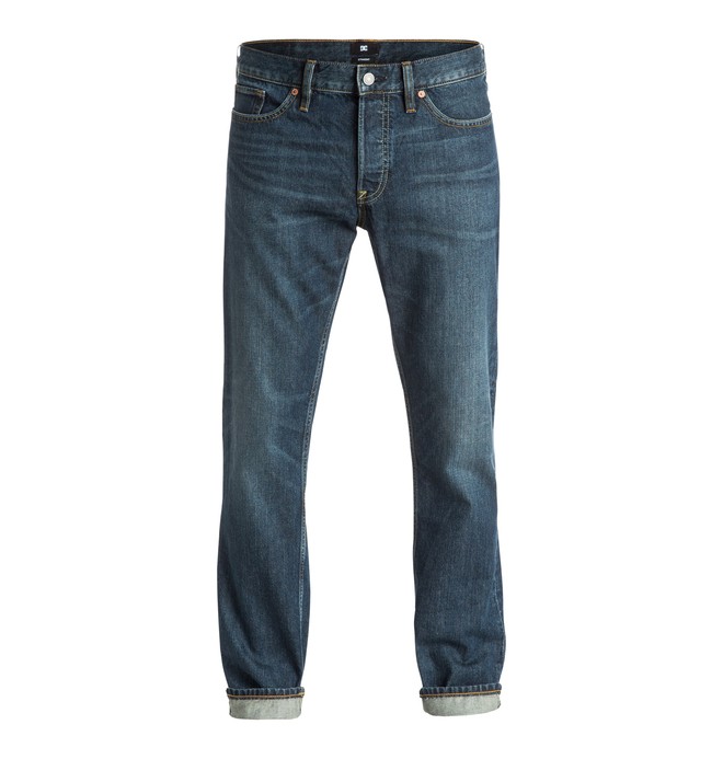 dcshoes, Washed Dark Stone Rigid - Jean coupe droite, DARK STONE (btlw) 0 Washed Dark Stone Rigid - Jean coupe droite EDYDP03266 DC Shoes