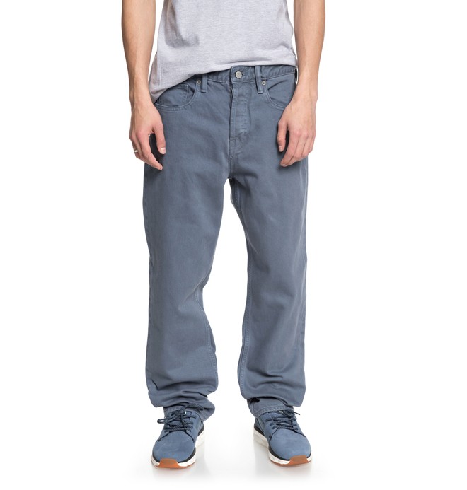 dcshoes, Worker - Jean ample, BLUE MIRAGE (bmk0) 0 Worker - Jean ample Bleu EDYDP03356 DC Shoes