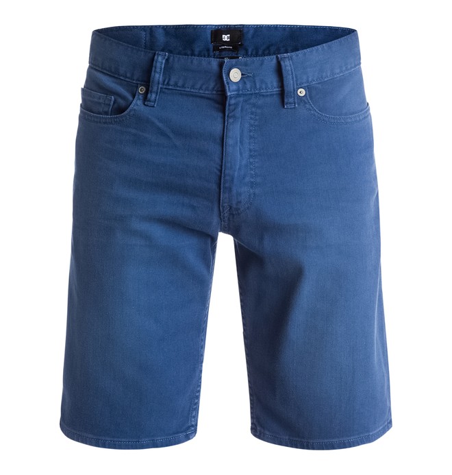 dcshoes, Colour Straight - Denim Shorts, VINTAGE INDIGO (bpy0) 0 Colour Straight - Denim Shorts EDYDS03005 DC Shoes