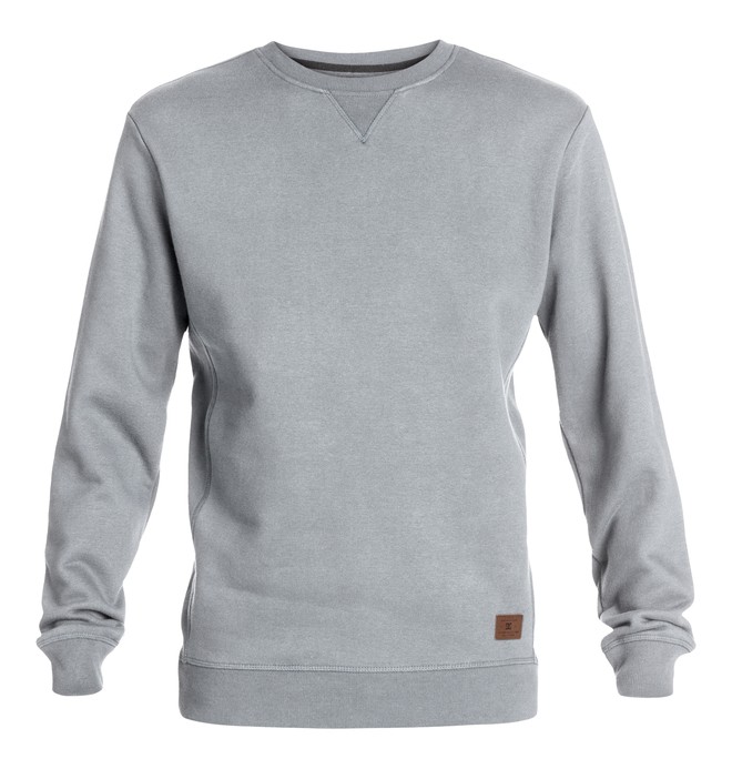 dcshoes, Men's Arnel Sweatshirt, HEATHER GREY (knfh) 0 Men's Arnel Sweatshirt Black EDYFT03000 DC Shoes