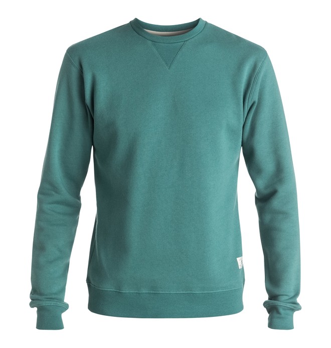 dcshoes, Rebel - Sweatshirt, SEA PINE (bpf0) 0 Rebel - Sweatshirt Blue EDYFT03099 DC Shoes