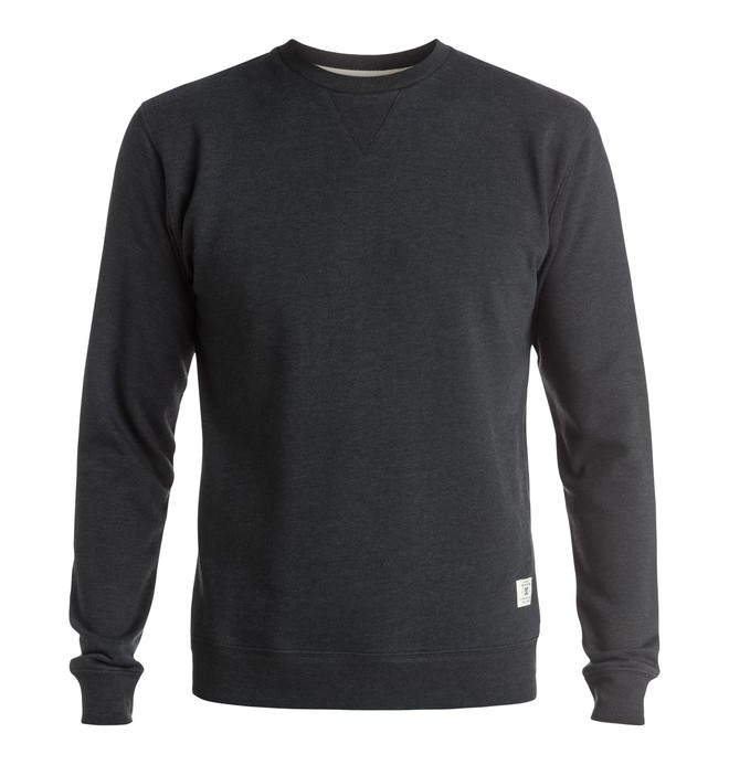 dcshoes, Rebel - Sweatshirt, PIRATE BLACK (kte0) 0 Rebel - Sweatshirt Black EDYFT03099 DC Shoes