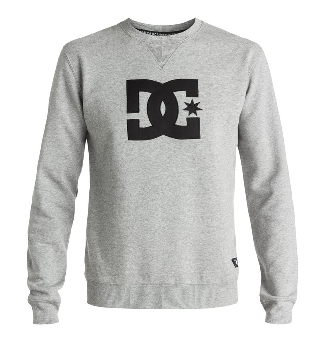 dcshoes, Men's Ellis Sweatshirt, GREY HEATHER (knfh) 0 Men's Ellis Sweatshirt EDYFT03131 DC Shoes