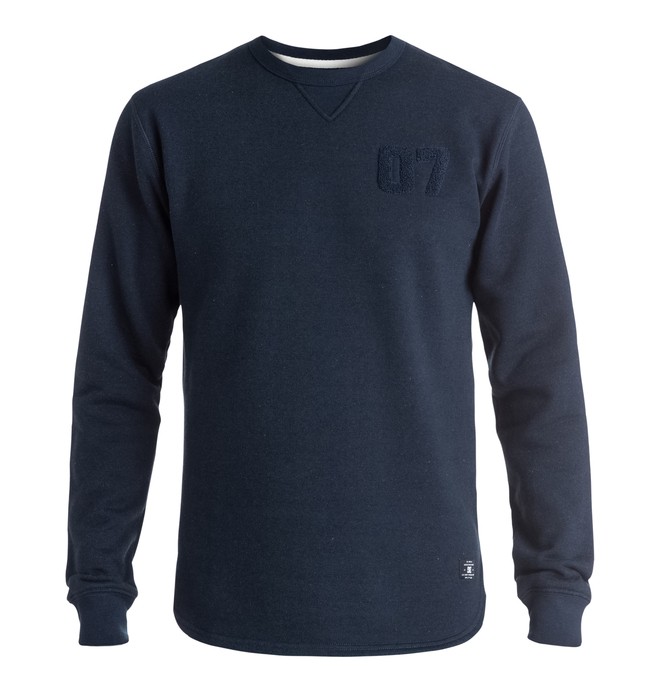 dcshoes, Woodend - Sweatshirt, BLUE IRIS (btl0) 0 Woodend - Sweatshirt Blue EDYFT03211 DC Shoes