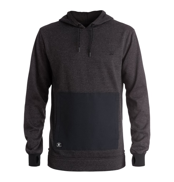 dcshoes, Cloak - Technical Sweatshirt, BLACK (kvj0) 0 Cloak - Technical Sweatshirt Black EDYFT03230 DC Shoes