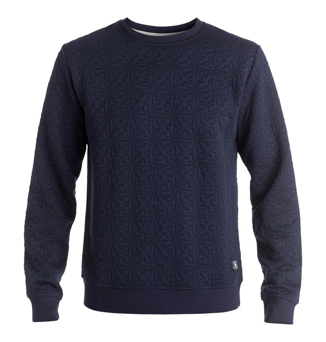 dcshoes, Edmondson - Sweatshirt, DARK INDIGO (byj0) 0 Edmondson - Sweatshirt Blue EDYFT03255 DC Shoes