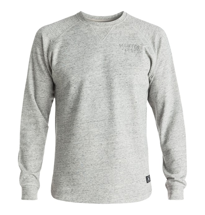 dcshoes, Bangor - Sweatshirt, GREY HEATHER (knfh) 0 Bangor - Sweatshirt Black EDYFT03265 DC Shoes