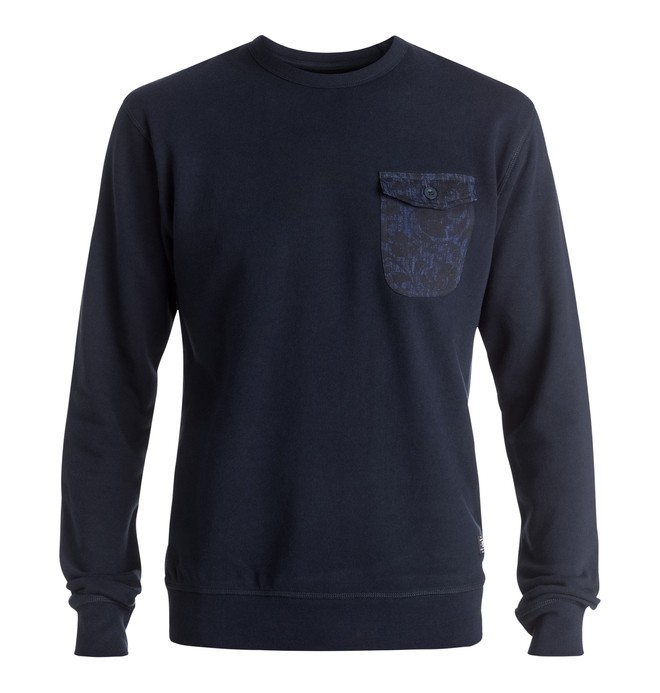 dcshoes, Sykes - Sweatshirt, DARK INDIGO (byj0) 0 Sykes - Sweatshirt EDYFT03269 DC Shoes