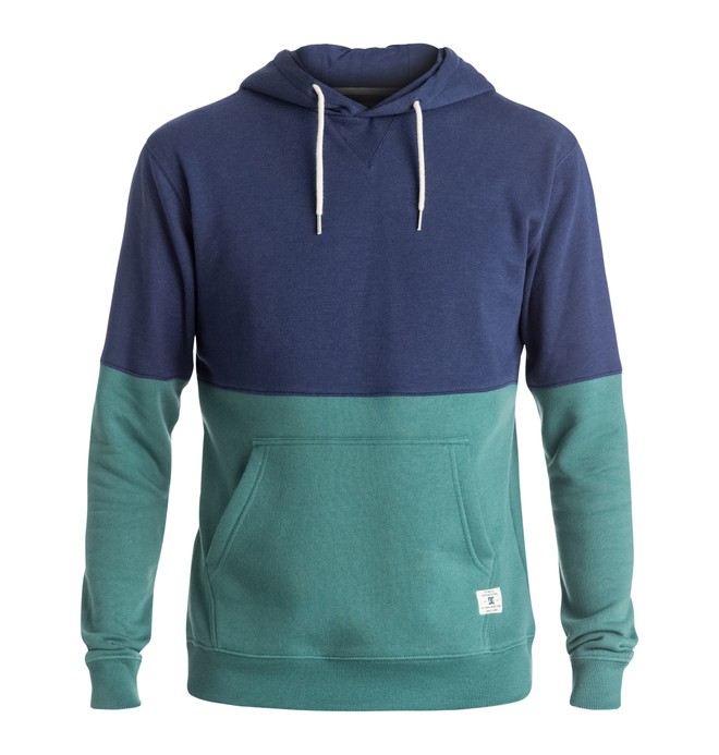 dcshoes, Rebel Block - Hoodie, SUMMER BLUES (bra0) 0 Rebel Block - Hoodie EDYFT03270 DC Shoes