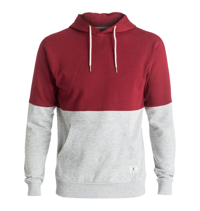 dcshoes, Худи Rebel Block, CHILI PEPPER (rrd0) 0 Худи Rebel Block Красный EDYFT03270 DC Shoes