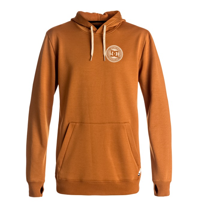 dcshoes, Snowstar - Technical Riding Hoodie, LEATHER BROWN (cpl0) 0 Snowstar - Technical Riding Hoodie Brown EDYFT03288 DC Shoes