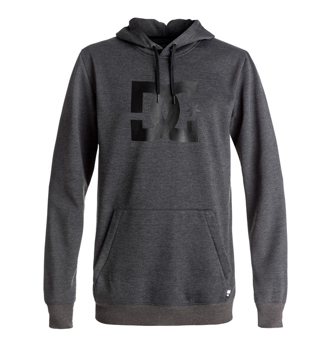 dcshoes, Snowstar - Technical Riding Hoodie, DARK SHADOW HEATHER (krp1) 0 Snowstar - Technical Riding Hoodie Black EDYFT03288 DC Shoes