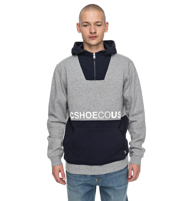Longden - Half Zip Hoodie EDYFT03313 0 Men's Longden Half Zipperper Hoodie EDYFT03313 DC Shoes