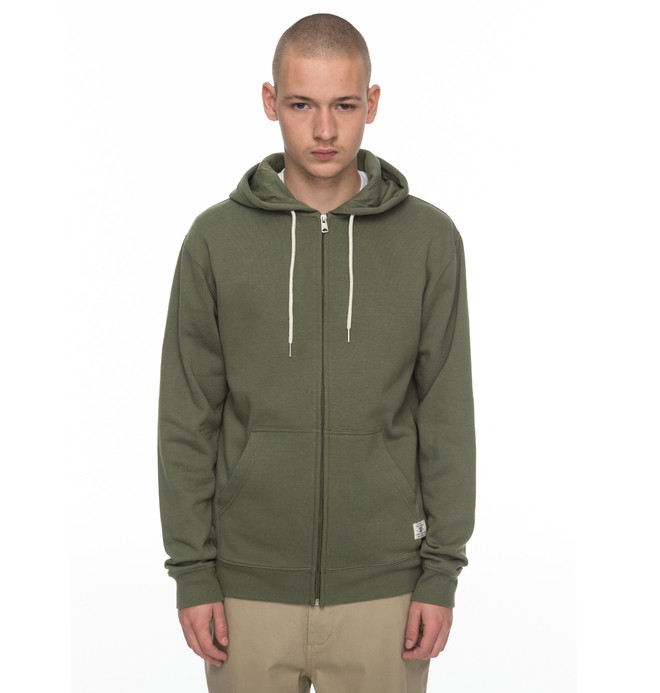 dcshoes, Rebel - Kapuzenpulli mit Reißverschluss, VINTAGE GREEN (gzj0) 0 Rebel - Kapuzenpulli mit Reißverschluss Grün EDYFT03332 DC Shoes