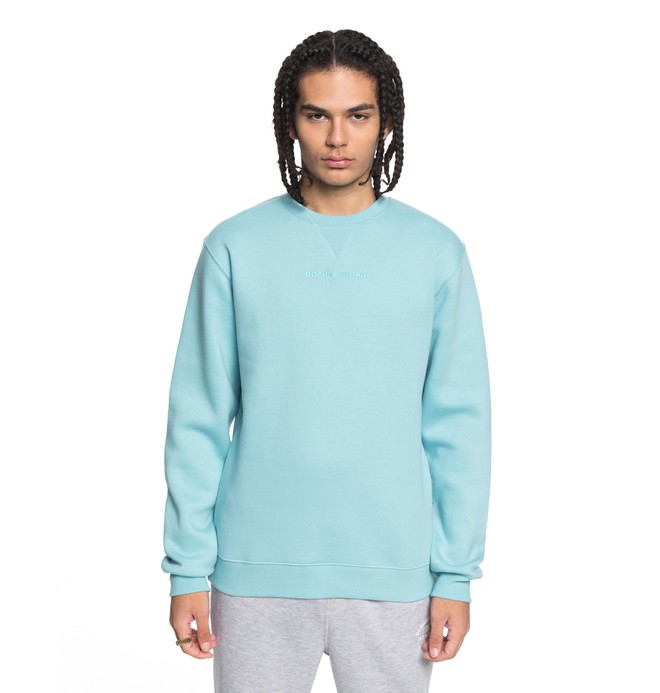 dcshoes, Men's Craigburn Sweatshirt, MARINE BLUE (bha0) 0 Men's Craigburn Sweatshirt Blue EDYFT03347 DC Shoes