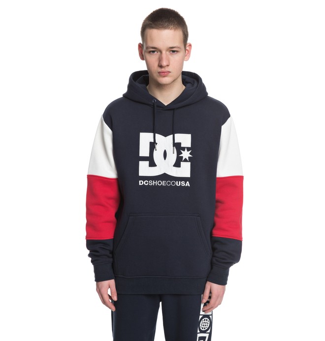 dcshoes, Men's Doney Hoodie, DARK INDIGO (byj0) 0 Men's Doney Hoodie Blue EDYFT03352 DC Shoes