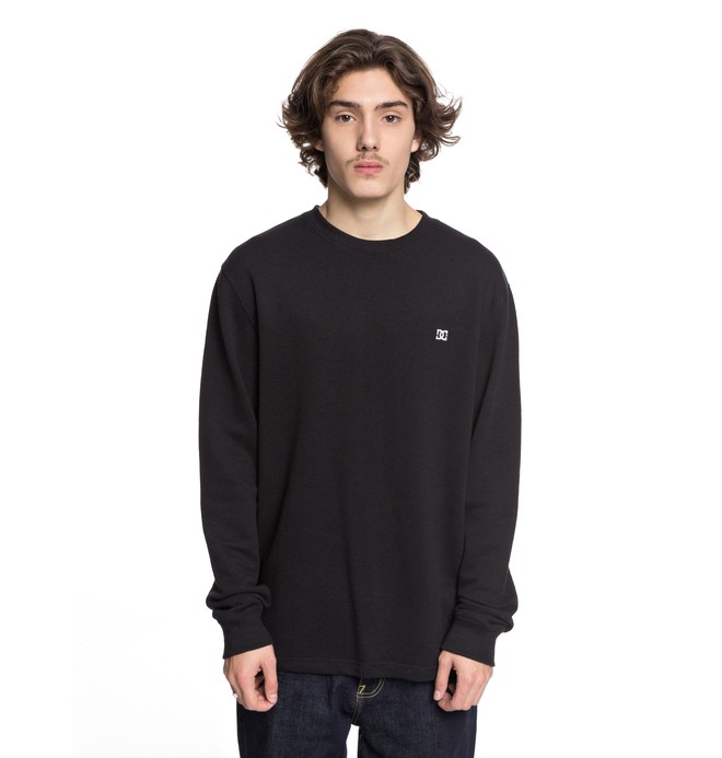 dcshoes, Men's Rentnor Sweatshirt, BLACK (kvj0) 0 Men's Rentnor Sweatshirt Black EDYFT03356 DC Shoes