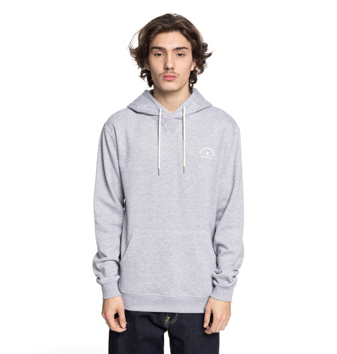 dcshoes, Men's Rebel 3 Hoodie, GREY HEATHER (knfh) 0 Men's Rebel 3 Hoodie Black EDYFT03360 DC Shoes