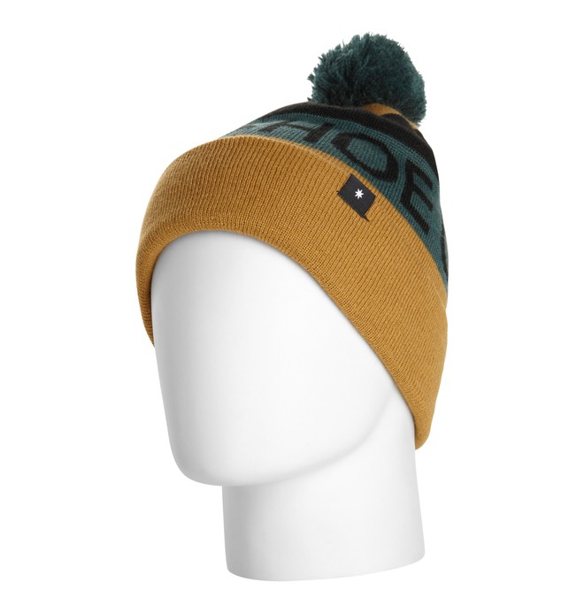 dcshoes, Men's Chester 15 Beanie, MEDAL BRONZE (cmv0) 0 Men's Chester 15 Beanie Brown EDYHA00012 DC Shoes