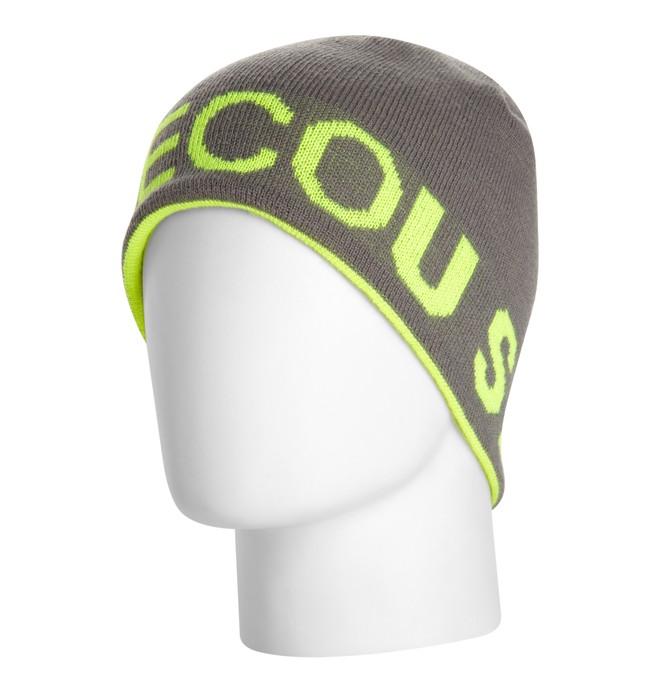 dcshoes, Men's Bromont 15 Beanie, PEWTER (kpf0) 0 Men's Bromont 15 Beanie Black EDYHA00020 DC Shoes